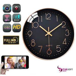 Wifi Wireless Wall Clock Camera 1080P Full HD Mini Camcorder Home Security Night Vision Support Mobile Phone Remote Viewing New