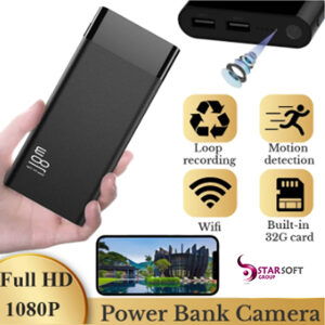 1080P HD Mini WIFI Camera Power bank