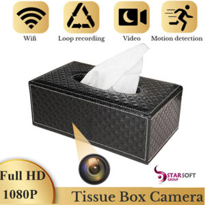 1080P HD Mini WIFI Camera Tissue box