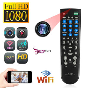 1080P HD Mini WIFI Camera TV remote