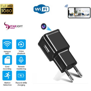 1080P HD Mini WIFI Camera phone charger