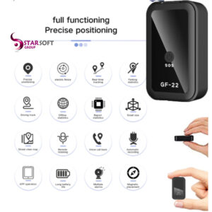 GF-22 Car Tracker Mini Car GPS Locator Anti-Lost Recording Tracking Device With Voice Control Phone Wifi + LBS + AGP Position