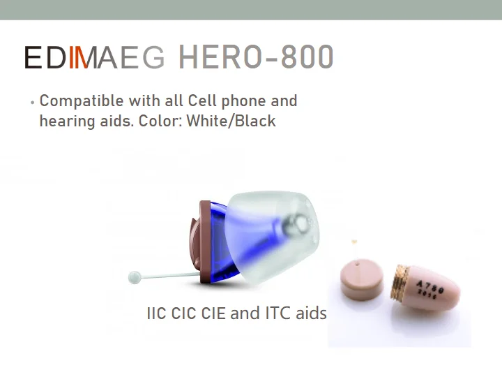 EDIMAEG 4.5W Powerful Amplifier Bluetooth NeckLoop for Hearing Aid and Wireless earpiece with T-Coil Answering Cellphon