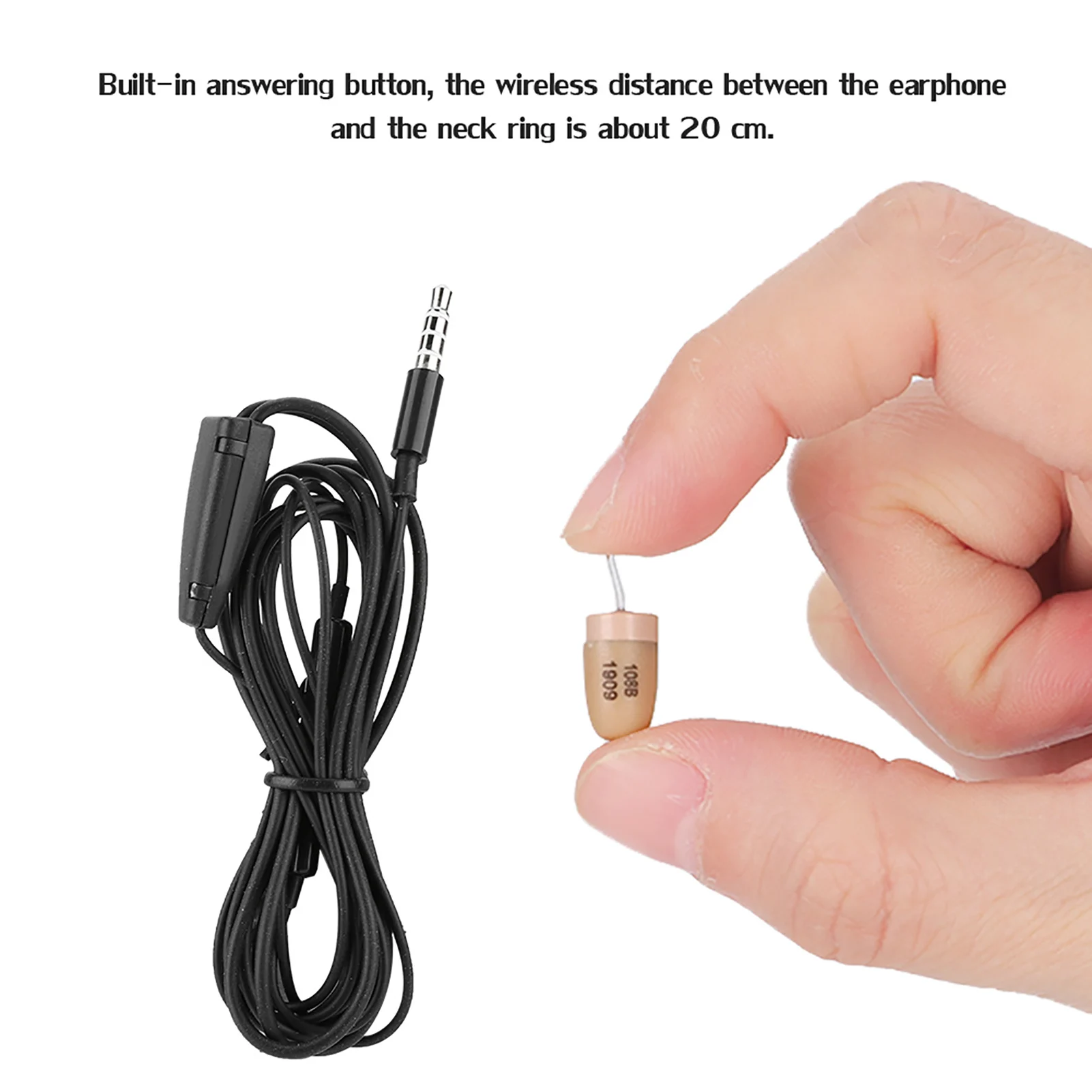 Earphone Earpiece    Earphone Wireless Earpiece Headset for Mobile Phone Wireless Headset Wireless Earpiece