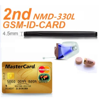 EDIMAEG REAL 4.5 W GSM ID BOX Card Auto Answer Work With Aids & Wireless earpiece Mini Earbud Invisible Earphone