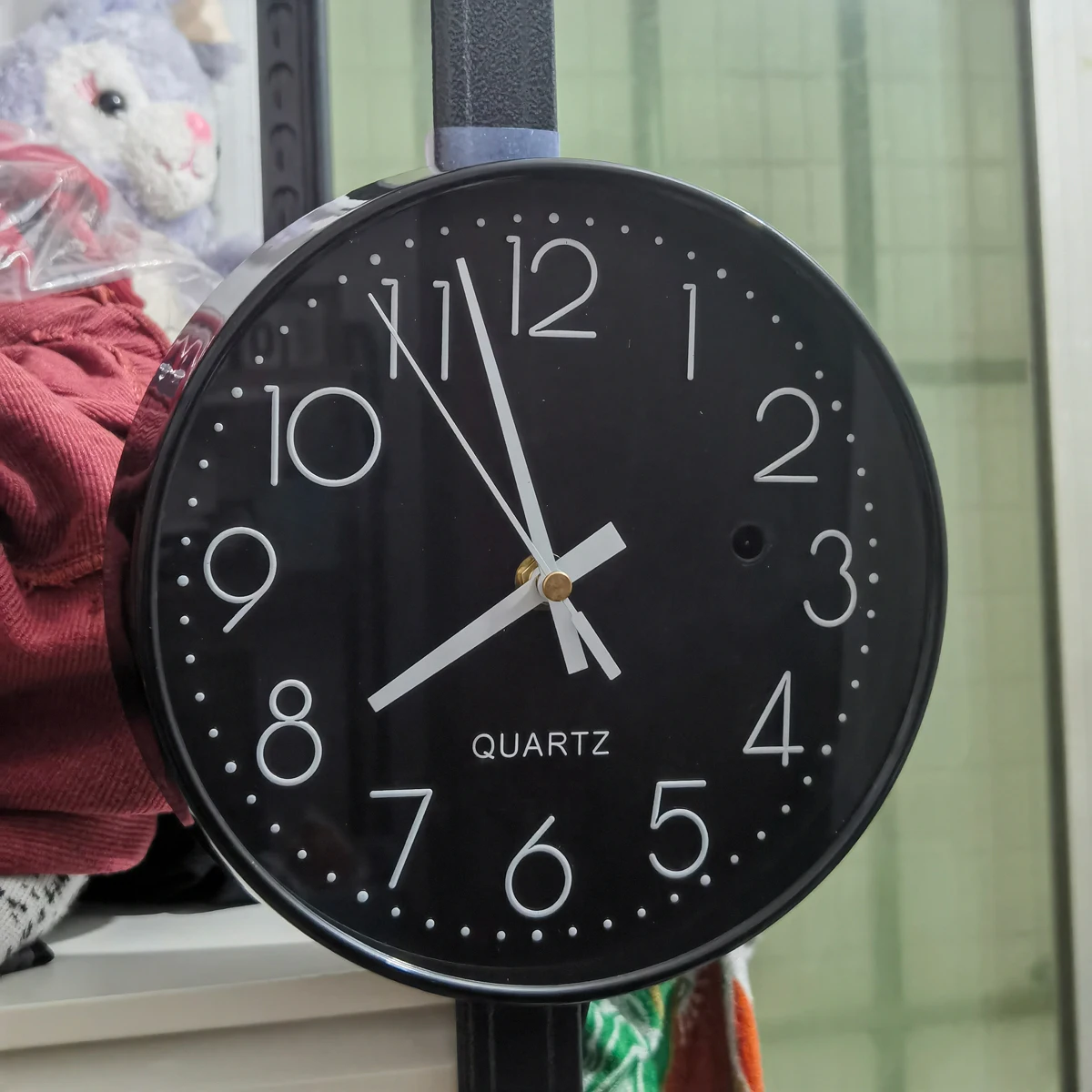 8inch Creative IP Nanny Wall Clock Home Electronic Clock Support TF Card With Wi and Fi Nanny DIY Clock
