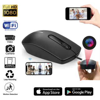 1080P  UHD WiFi Hidden camera disguised as a laser mouse