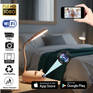 1080P  UHD WiFi A Hidden camera disguised as a study lamp 2